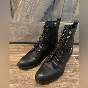 Via Spiga Combat Boots Size 7